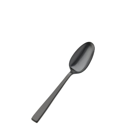 Bon Chef Roman, Teaspoon, Matte Finish, 18/10, 6.25" - Black Matte , set of 12 S3700BM